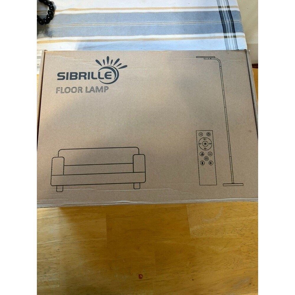 36W LED Dimmable Floor Lamp with Remote MSRP $120